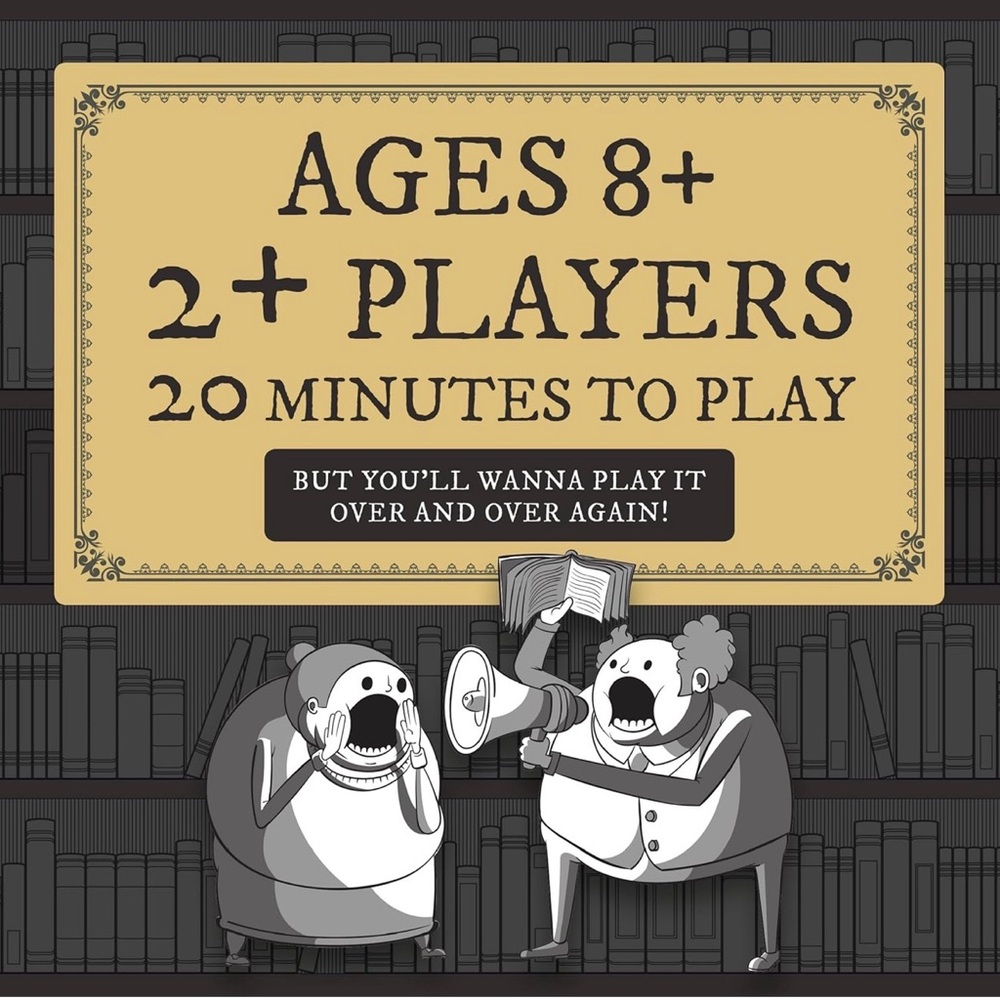 Really Loud Librarians Board Game by Exploding Kittens - Picture 7 of 8